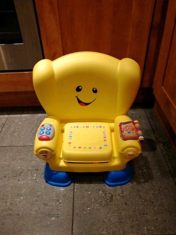 yellow learning chair